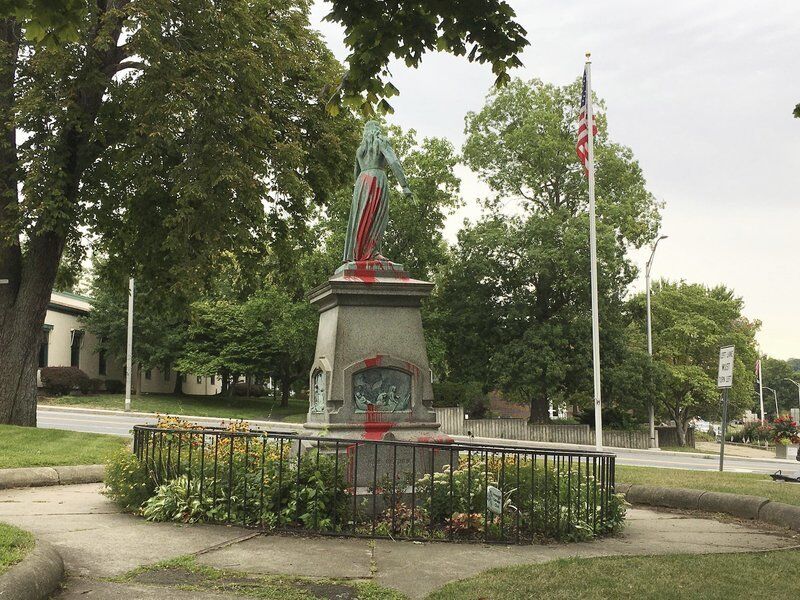 Much-debated Hannah Duston statue vandalized again as debate over violence, racism continues